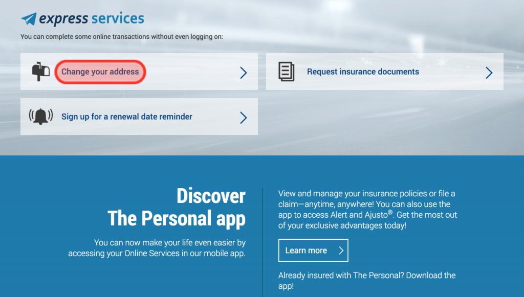 address change Desjardins step 8
