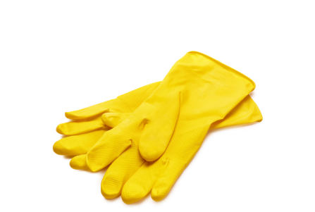 Latex gloves
