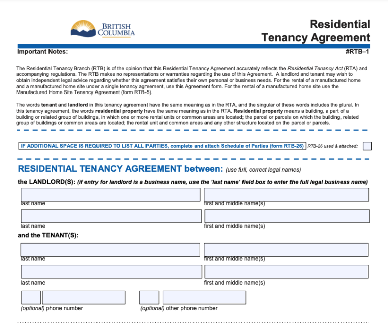 A Guide To Understanding Lease and Rental Agreements in Canada