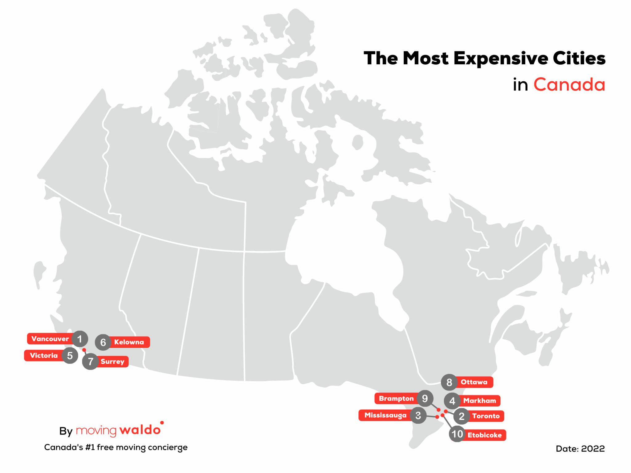 List Of Most Expensive Cities In Canada