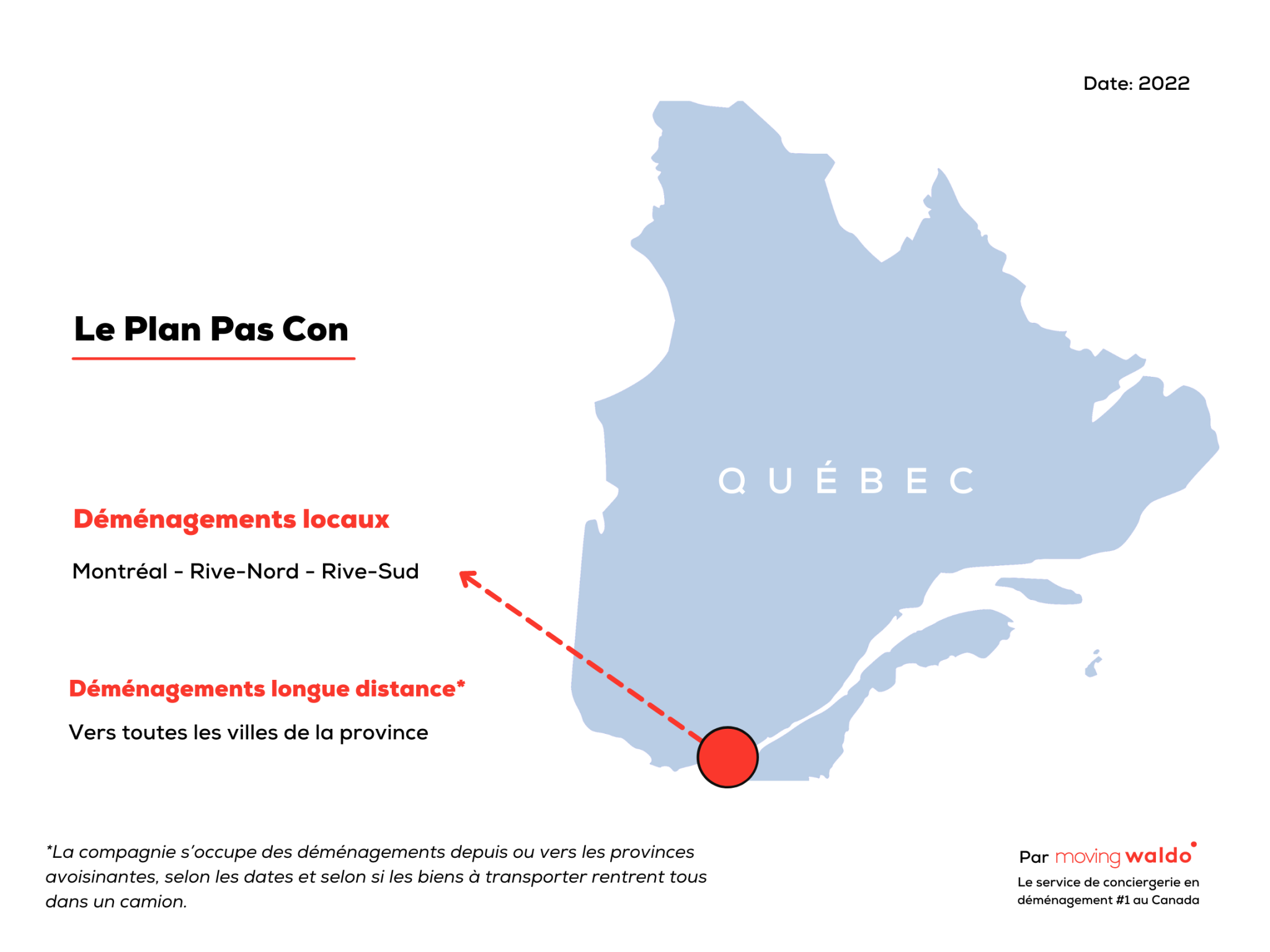 Le Plan Pas Con - zone de disponibilité