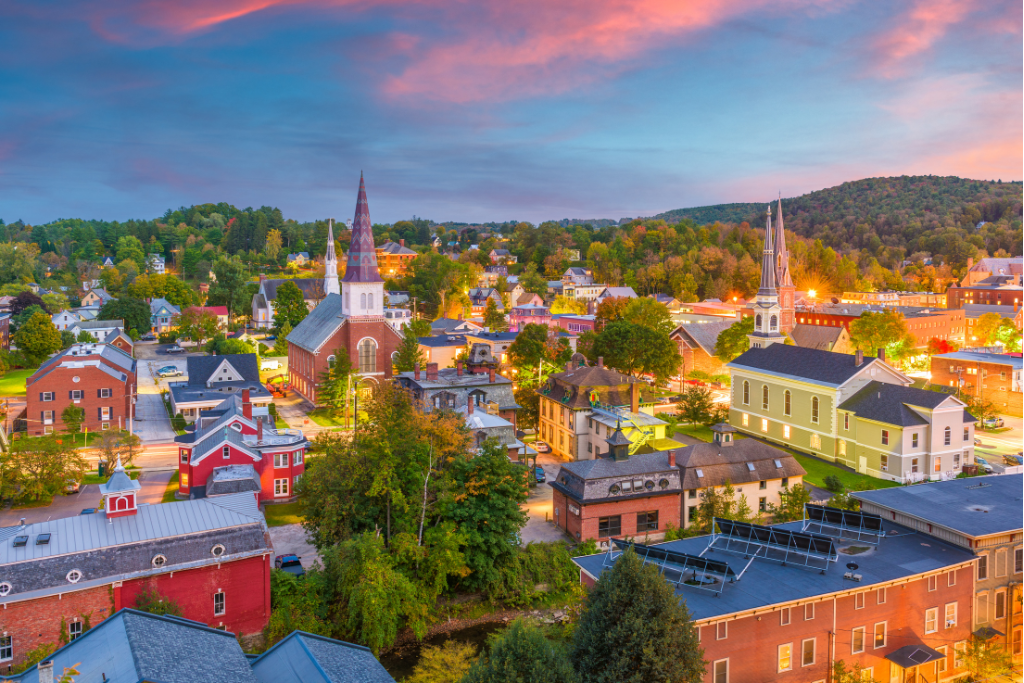 Best places to live in Vermont