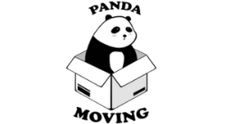 Panda Moving Logo