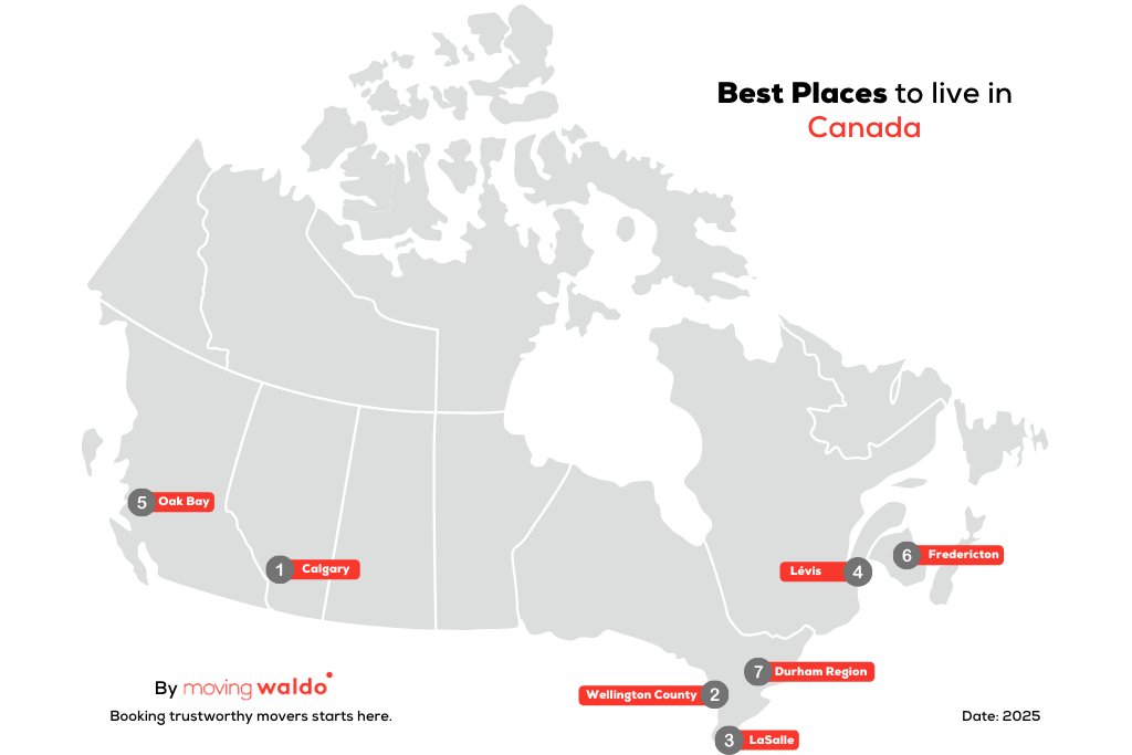 best places to live in canada infographic