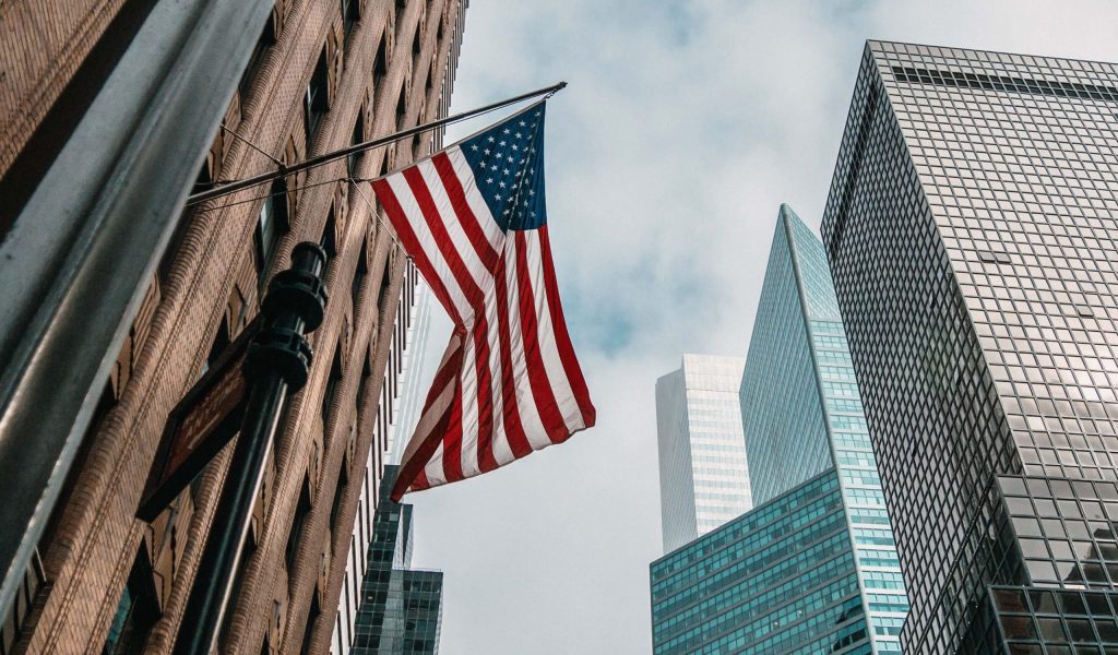 USCIS – Change of address USA Flag